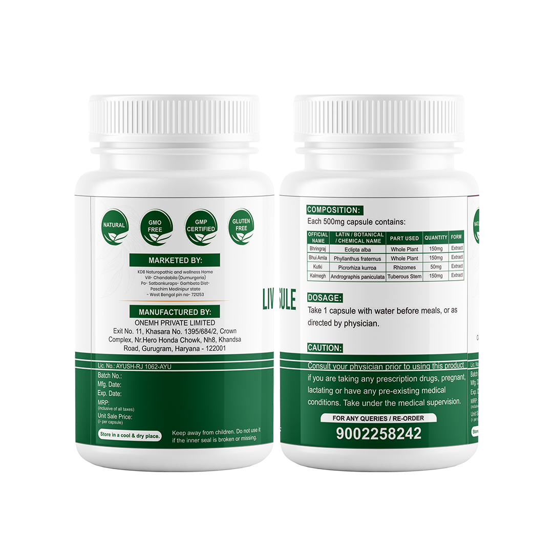 Liver Cleanse Capsules | Advanced Herbal Detox for Liver Health