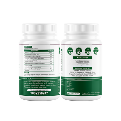 Calcium Support Capsules | Bone Strength & Density Herbal Formula