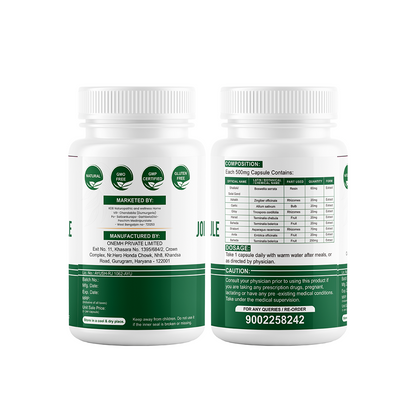 Joint Pain Relief Capsules | Herbal Support for Mobility & Flexibility
