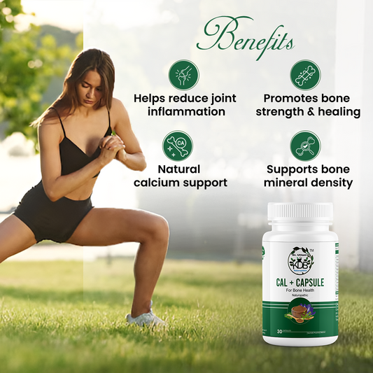 Calcium Support Capsules | Bone Strength & Density Herbal Formula