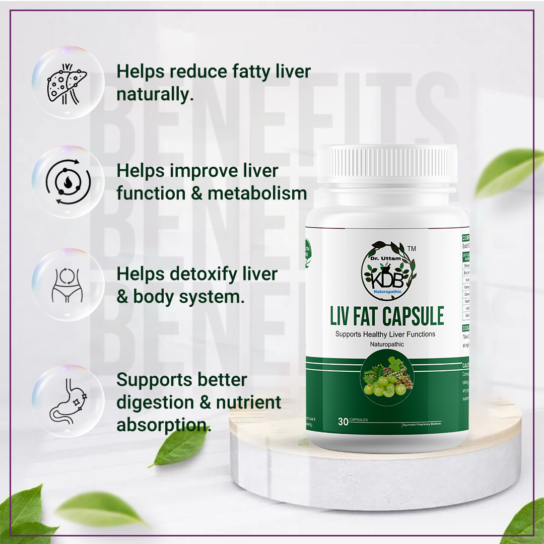 Fatty Liver Care Capsules | Herbal Support for Liver Fat Reduction & Detox