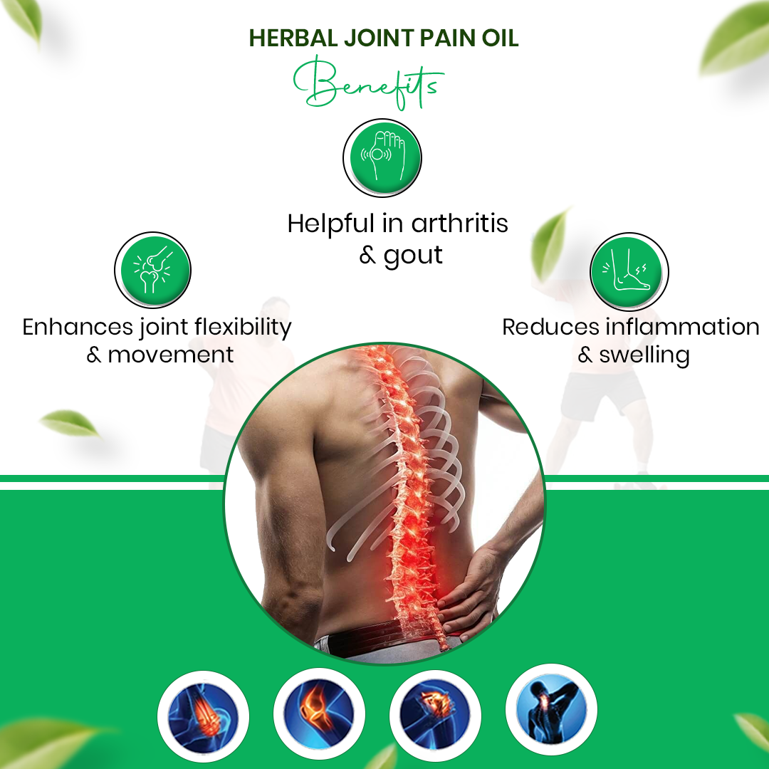 Pain Relief Oil | Herbal Blend for Joint & Muscle Relaxation