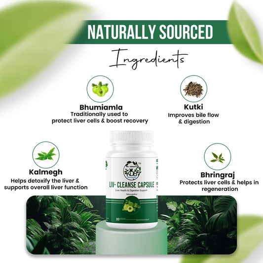 Liver Cleanse Capsules | Advanced Herbal Detox for Liver Health