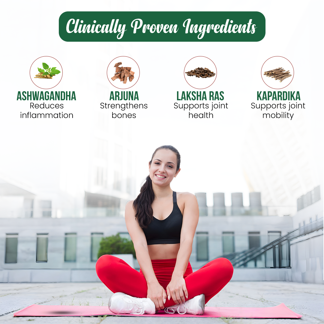 Calcium Support Capsules | Bone Strength & Density Herbal Formula