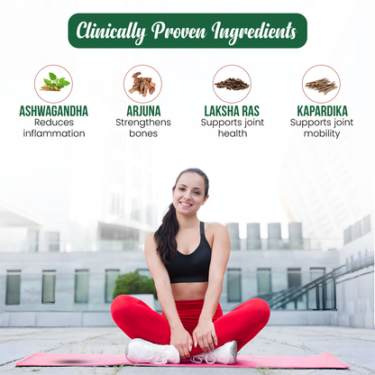 Calcium Support Capsules | Bone Strength & Density Herbal Formula