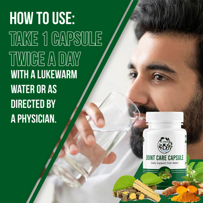 Joint Pain Relief Capsules | Herbal Support for Mobility & Flexibility