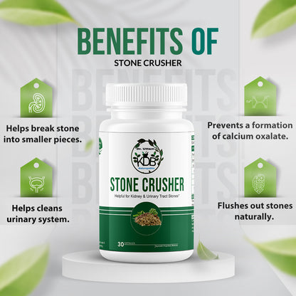Kidney Stone Support Capsules | Herbal Formula for Stone Management & Kidney Care