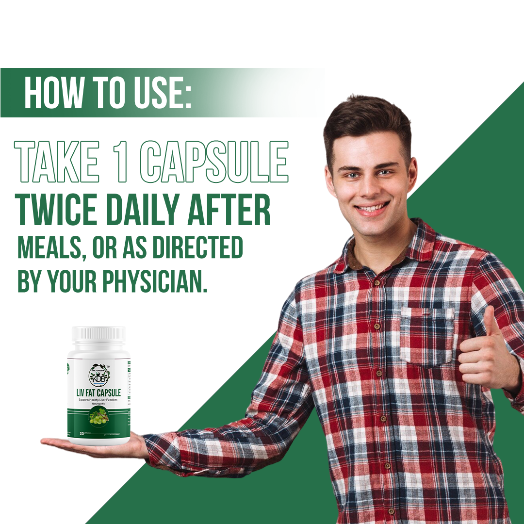 Fatty Liver Care Capsules | Herbal Support for Liver Fat Reduction & Detox