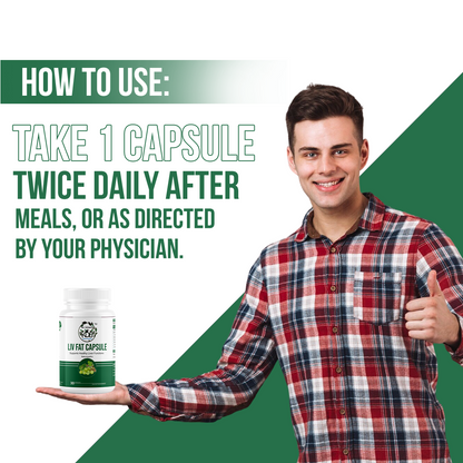 Fatty Liver Care Capsules | Herbal Support for Liver Fat Reduction & Detox