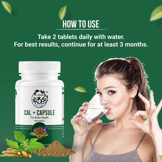 Calcium Support Capsules | Bone Strength & Density Herbal Formula