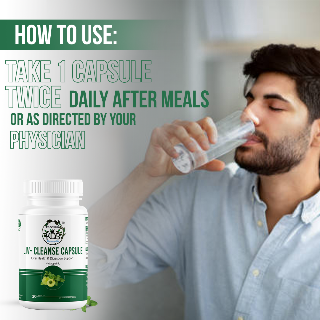 Liver Cleanse Capsules | Advanced Herbal Detox for Liver Health