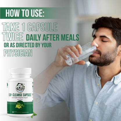 Liver Cleanse Capsules | Advanced Herbal Detox for Liver Health