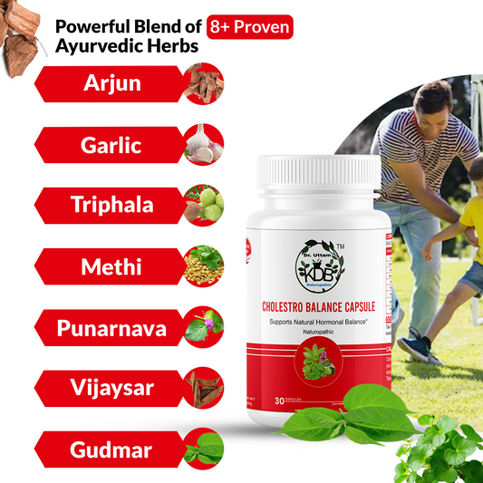 Cholesterol Balance Capsules | Herbal Support for Heart Health & Lipid Control