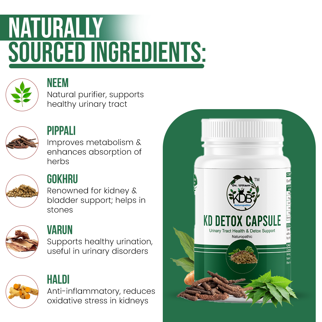 Kidney Detox Capsules | Ayurvedic Cleanse for Improved Kidney Function