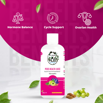 PCOS Balance Juice | Herbal Support for Hormonal Health & Cycle Regularity