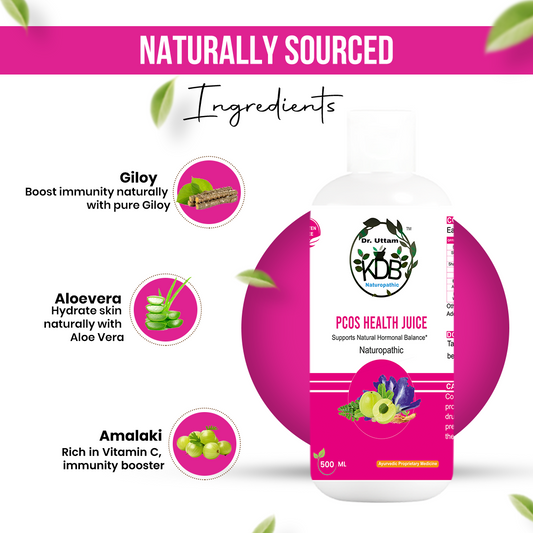 PCOS Balance Juice | Herbal Support for Hormonal Health & Cycle Regularity