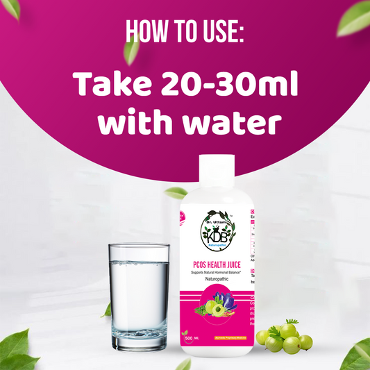 PCOS Balance Juice | Herbal Support for Hormonal Health & Cycle Regularity